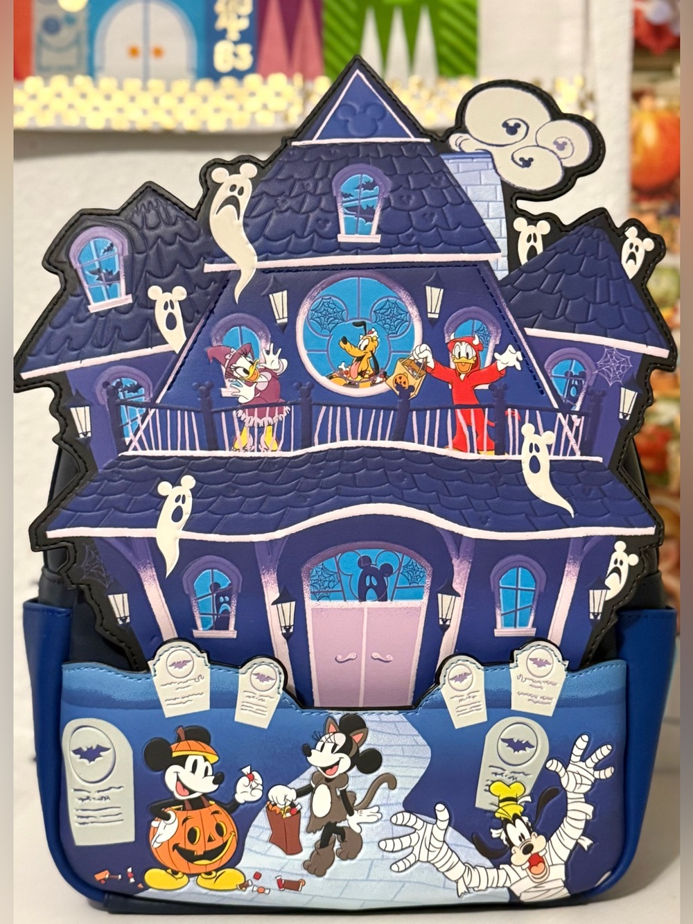 Loungefly Mini Backpack - Disney Mickey and Friends Haunted House